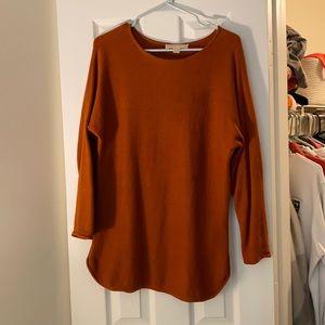 GUC- rust Michael Khors sweater size medium M